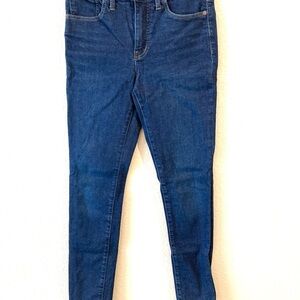 Madewell Women's Dark Blue Mid-Rise Skinny Jeans, size 27